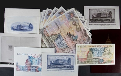 A collection of Bradbury Wilkinson and Co Ltd Advertising Banknotes