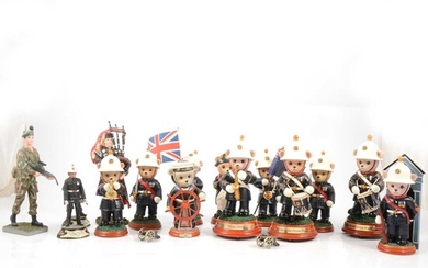 A collection of Hamilton and other Royal Marine figurines.