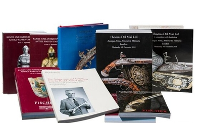 A collection of auction catalogues