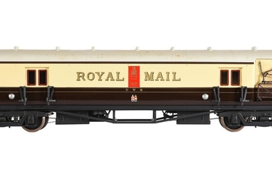 A gauge 1 Great Western Royal Mail TPO coach