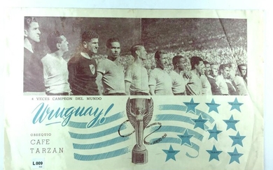 A poster showing the members of the Uruguayan National
