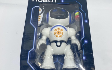 A robot toy, box damaged