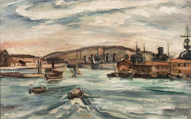 ACHILLE-ÉMILE OTHON FRIESZ (1879–1949), Port de Cherbourg