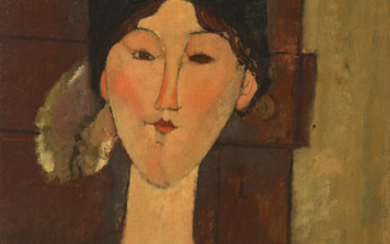 AMEDEO MODIGLIANI (1884-1920) Beatrice Hastings (devant une porte)