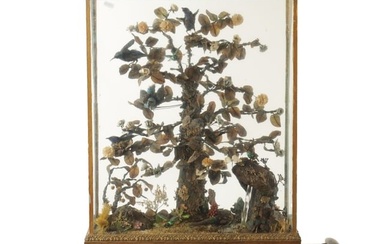 AN UNUSUAL LARGE 19TH-CENTURY FRENCH TAXIDERMY AUTOMATON