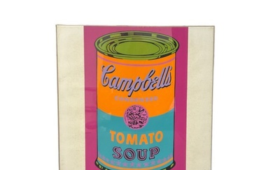 ANDY WARHOL (1928-1987) Campbell's Tomato Soup, Banner Calendar by Multiples Calendar Signed