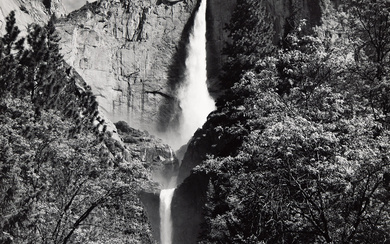 ANSEL ADAMS (1902-1984) Yosemite Falls, Yosemite National Park, CA.