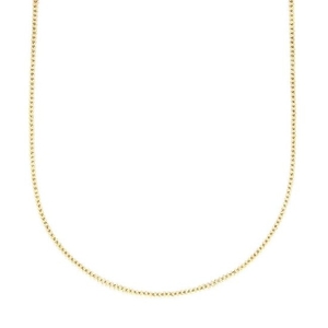 ANTIQUE FANCY LINK LONG CHAIN in yellow gold