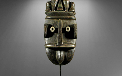 African mask from the Grebo, Liberia.