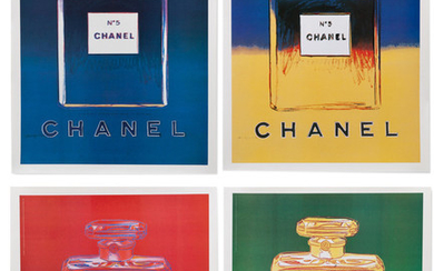 After Andy Warhol Chanel N°5 (Four Works), 1997
