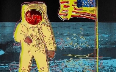 After Andy Warhol Mooonman, Screenprint (w/Stamp)