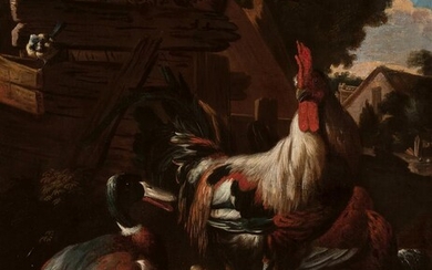 (-), After Melchior d' Hondecoeter (17th/18th century) Ducks,...