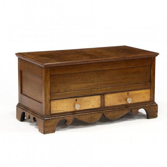 American Chippendale Diminutive Blanket Chest