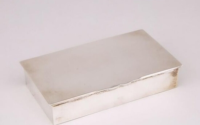American Silver Cigarette Box, Cartier, New York, N.Y.