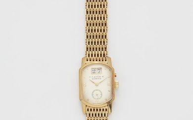 An 18k yellow gold A. Lange & Söhne ladies wristwatch.