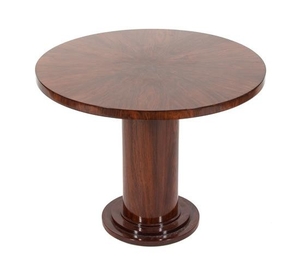 An Art Deco Style Rosewood Veneered Side Table