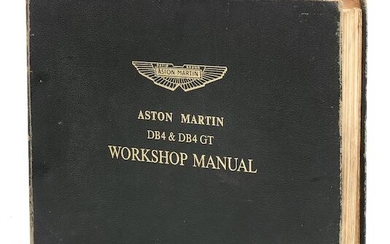 An Aston Martin DB4 & DB4 GT Workshop Manual
