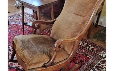 An early 19th Century Mahogany showframe Rocking Chair. W50 ...