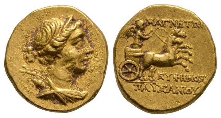 Ancient Greek - Ionia - Magnesia - Gold Nike Stater