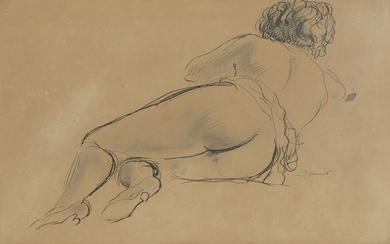 André DIGNIMONT (1891- 1965) Femme nue allongée...
