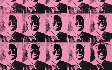 Andy Warhol, 20 Pink Mao's
