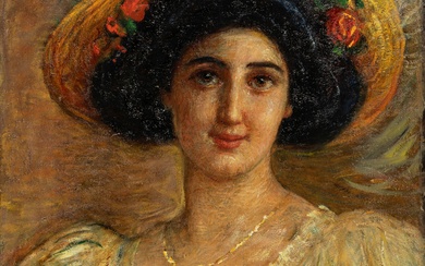 Angelo Dall'Oca Bianca (Verona 1858 - 1942) Summer, 1890