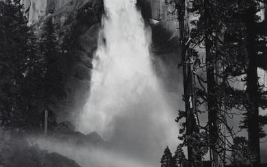 Ansel Adams (1902-1984) Nevada Fall, Yosemite National Park, California (Rainbow)