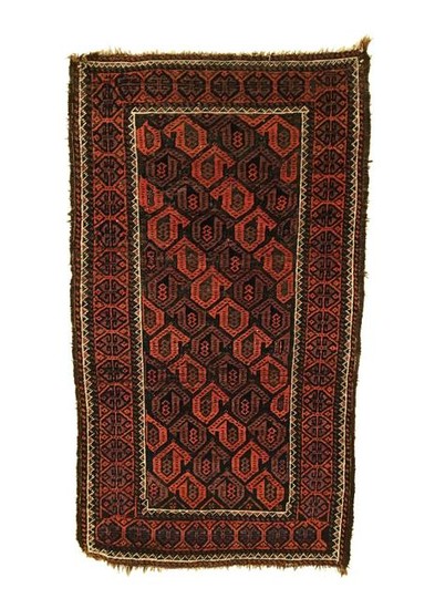 Antique Baluch Small Rug 2'6 x 4'6