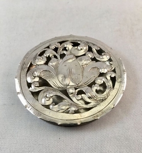Antique rare musk box - .833 silver - Netherlands - 1750-1799