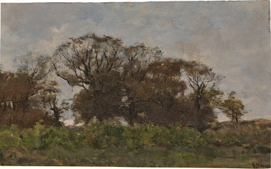Anton Mauve Landscape with Trees