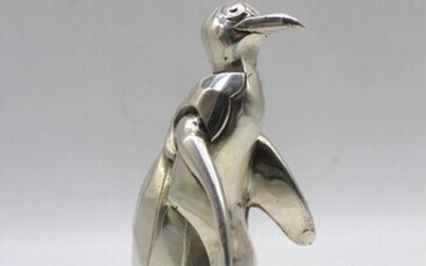 Arthur FABER Pingouin Mascotte en Bronze...