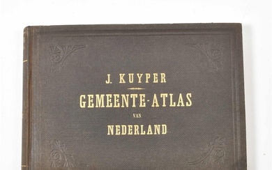 [Atlas et cartes] [Brabant] Kuyper, J. Gemeente-atlas van Nederland (...). Eerste deel. Noord-Brabant naar officieele...