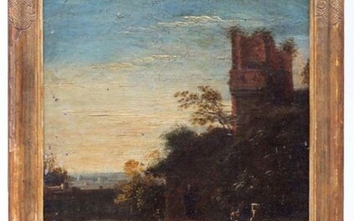 Attributed to Jan de Momper (active 1632-1684), Landscape...