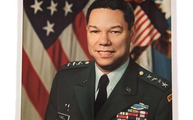 Autographed Signed Photograph General Colin Powell