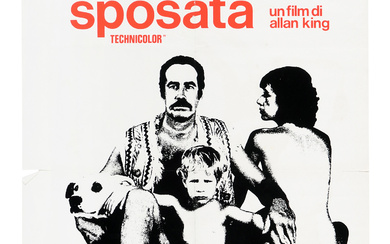Autori vari, Lotto composto di 3 manifesti cinematografici. 1969-72.
