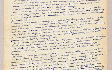 BOON, Louis Paul "Lente". Maandag [26 april 1971] Handschrift, 4to: 1 p. "[...] Joepie, het...