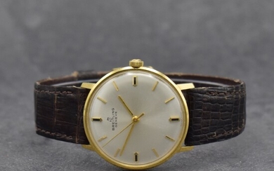 BREITLING 18k yellow gold wristwatch reference 2532, self...