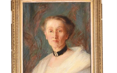 BRITISH SCHOOL (19TH CENTURY), PORTRAIT OF A LADY WEARING SPECTACLES