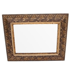Baroque Style Giltwood Framed Mirror, Late 20th Century