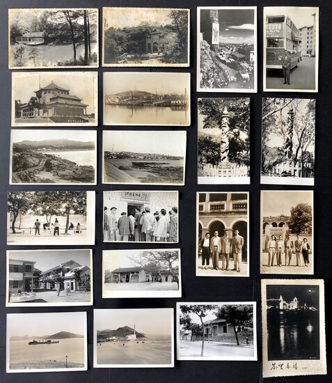 Photograph China 1940-1960s a group of 20 photos of Guangzhou and Zhongshan