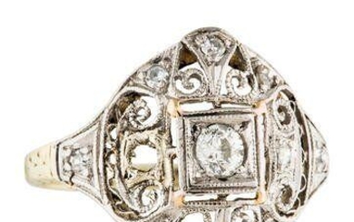 Belle Epoque White Gold Platinum and Diamond Ring