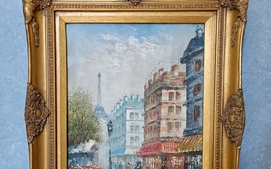 Boulevard parigino, Caroline C. Burnett (1877 - 1950)