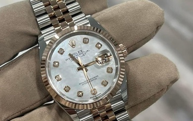 Brand New 36mm Mother of Pearl Dial Oysterperpetual Rolex Comes with Box & Papers