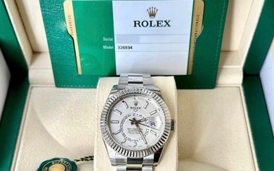 Brand New 'White Dial' Rolex Skydweller Comes with Box & Papers