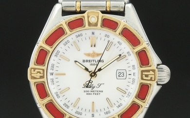 Breitling Lady J 18K and Stainless Steel Quartz Wristwatch