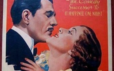 Broadway Bill - Frank Capra (1934) US Window Card Movie Poster