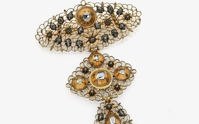 Brooch with diamonds France or Germany, mid 17th