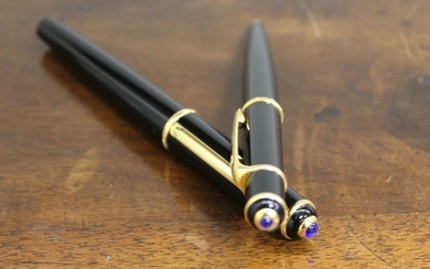 CARTIER – Réunion de deux stylos à plume...