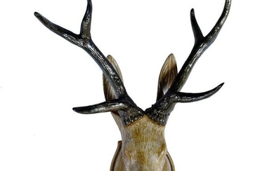 COMPOSITION TROPHY MOUNT OF A BUCK