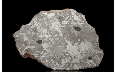 Campo del Cielo Meteorite Slice Iron, IAB-MG Chaco, Argentina...